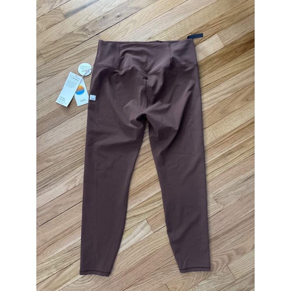 Vuori AllTheFeels Legging, new with tags, Pepper Brown Womens XL Recycled - Picture 7 of 9
